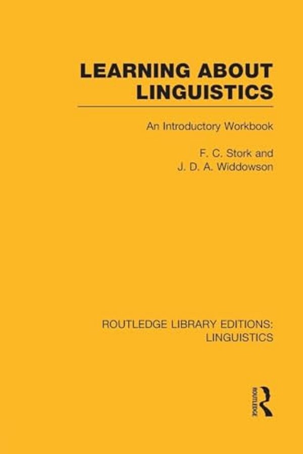 Learning About Linguistics-..