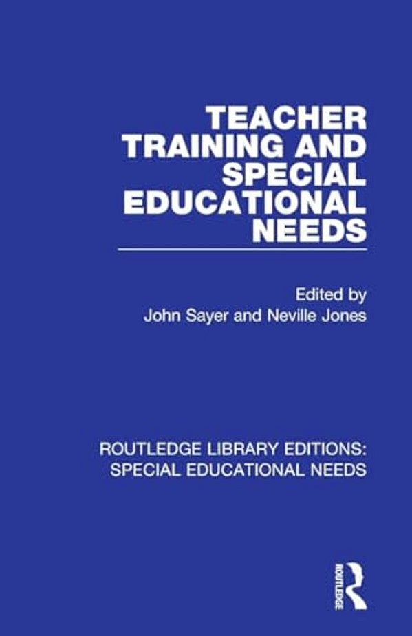 Teacher Training And Special Educational Needs-..