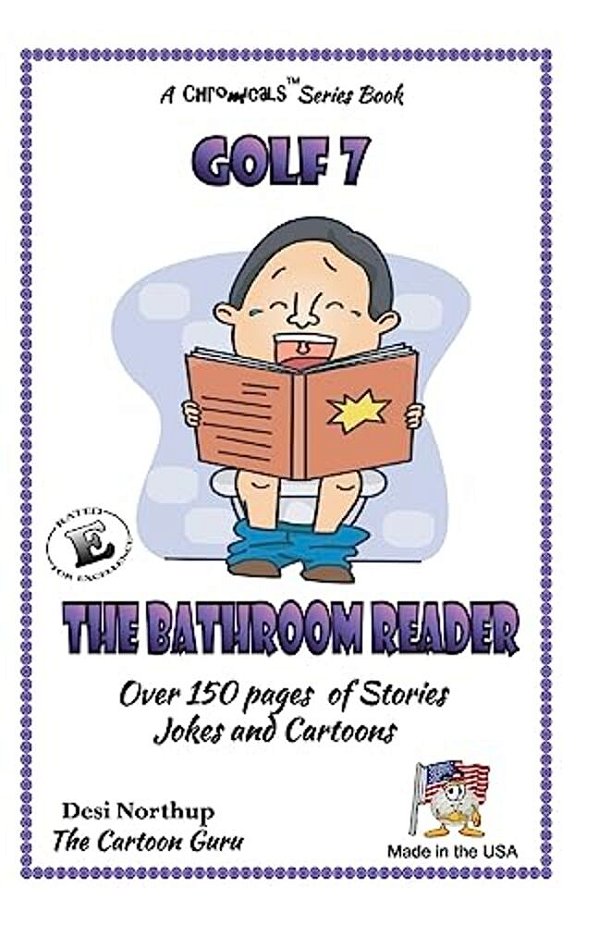 The Bathroom Reader: Jokes & Cartoons In Black And White-..