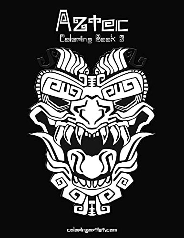 Aztec Coloring Book 2-..