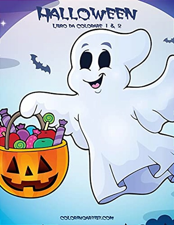 Halloween Libro Da Colorare 1 & 2-..