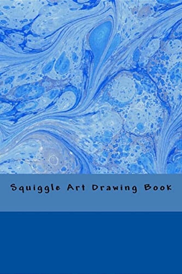 Squiggle Art Drawing Book-..