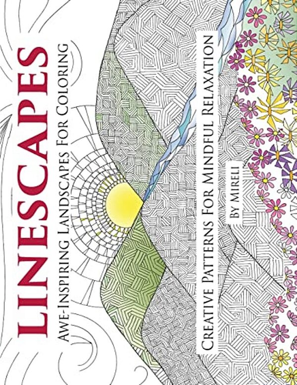 Linescapes: Creative Landscape Patterns For Coloring-..