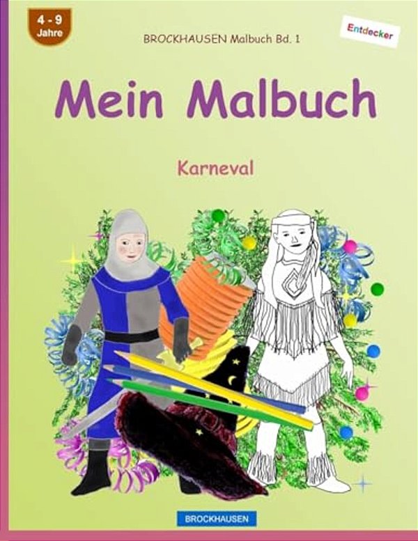 Brockhausen Malbuch Bd. 1 - Mein Malbuch: Karneval-..