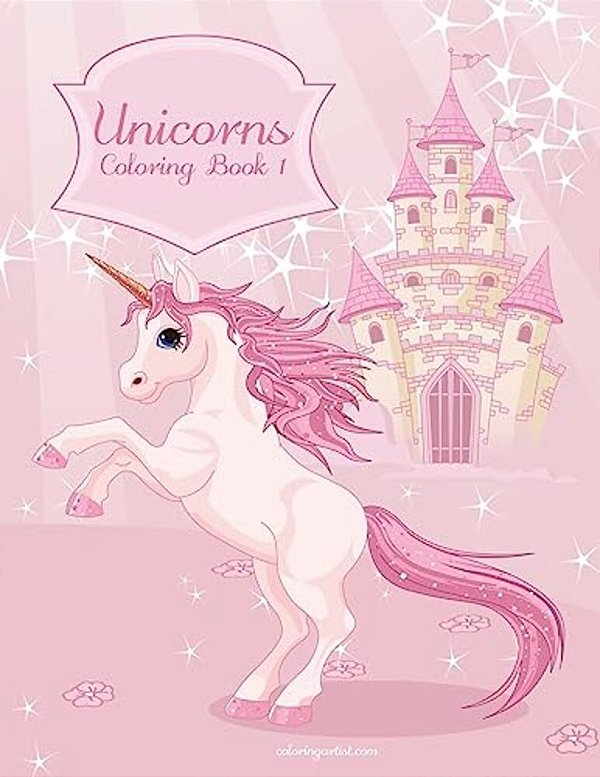 Unicorns Coloring Book 1-..