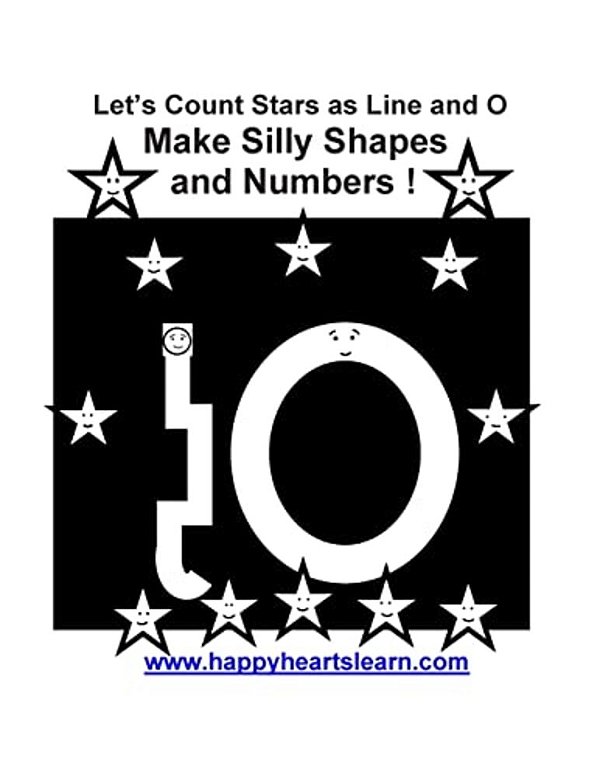 Let's Count Stars As Line And O Make Silly Shapes And Numbers!-..