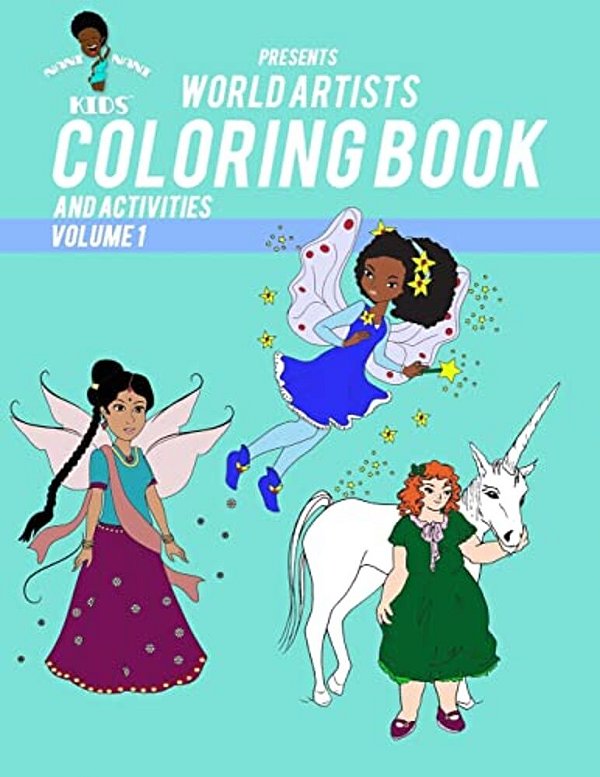 Nani Nani Kids: World Artist Coloring Book And Activities-..