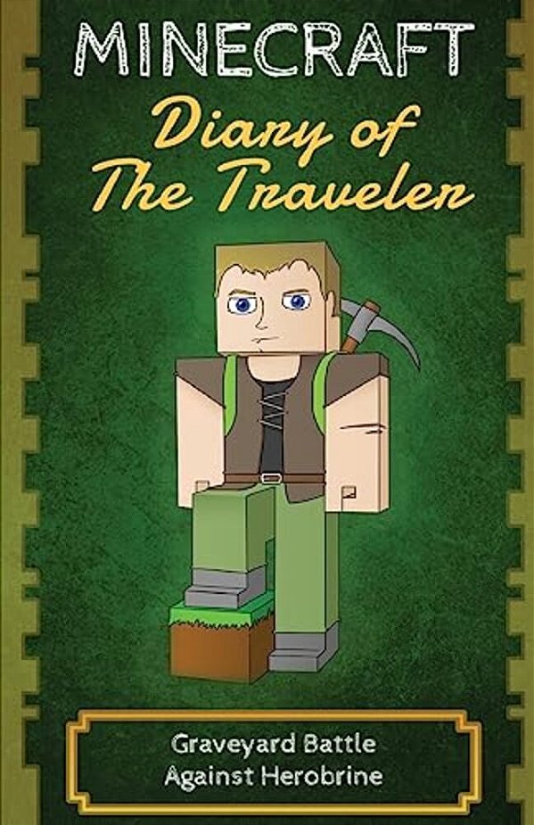 Minecraft Diary Of The Traveler: Graveyard Battle Against Herobrine-..