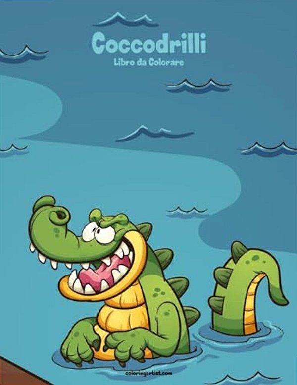 Coccodrilli Libro Da Colorare 1-..