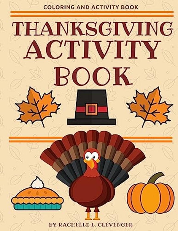 Thanksgiving Activity And Coloring Book-..