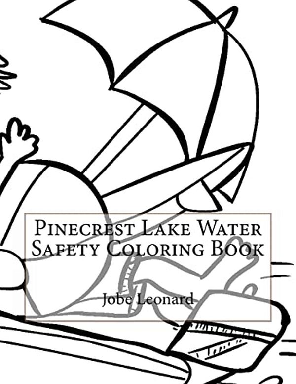 Pinecrest Lake Water Safety Coloring Book-..