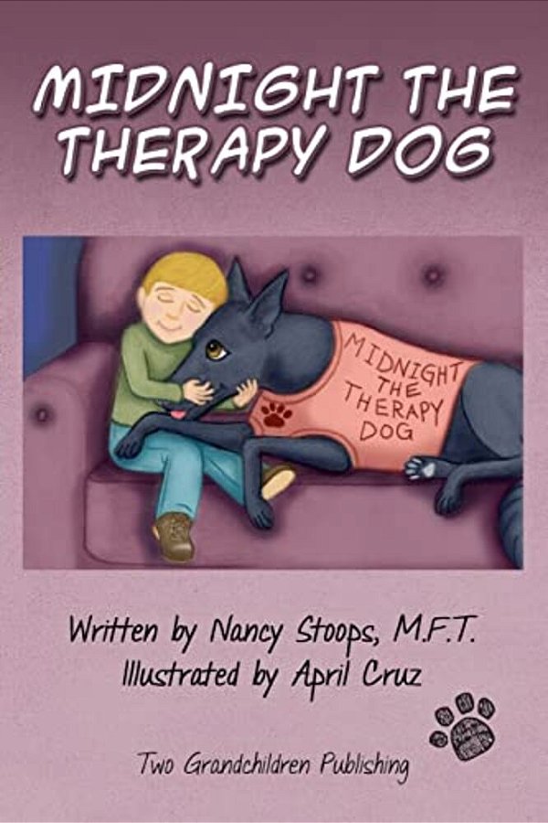 Midnight The Therapy Dog-..