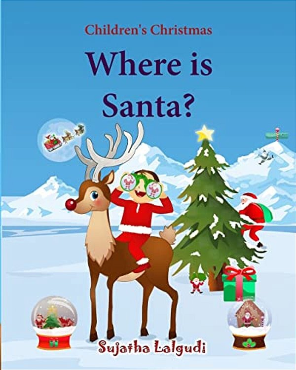 Where Is Santa: Children's Christmas Picture Book, Santa Claus Book, Childrens Santa, Santa Books For Toddlers, Santa Picture Books-..