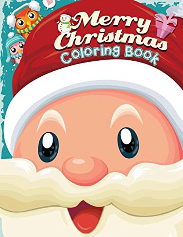 Merry Christmas Coloring Book-..