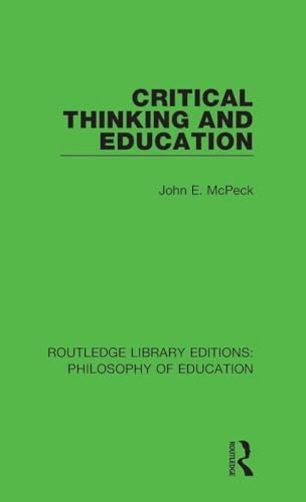 Critical Thinking And Education-..