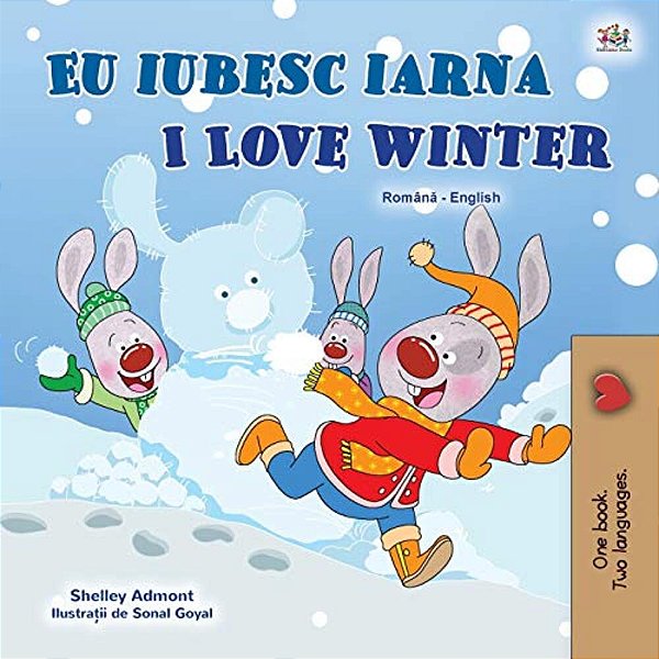 I Love Winter (Romanian English Bilingual Children's Book)-..