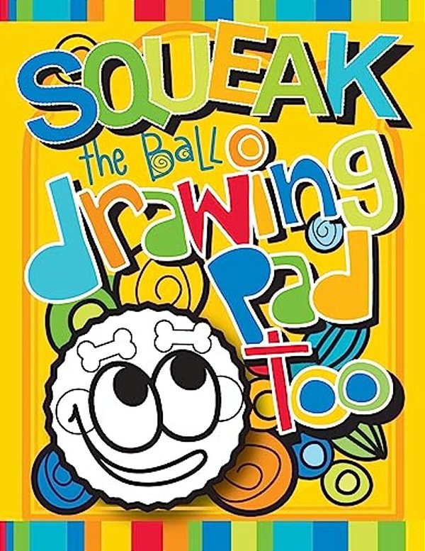 Squeak The Ball Drawing Pad Too: Zooky And Friends Activity Books-..