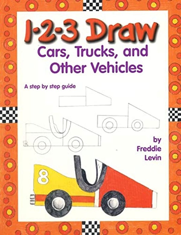 1 2 3 Draw Cars: A Step By Step Drawing Guide-..