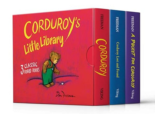 Corduroy's Little Library-..