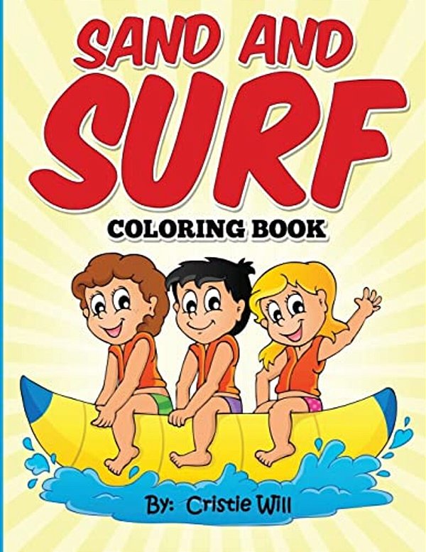 Sand And Surf: Coloring Book-..