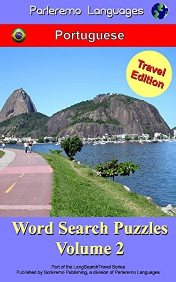 Parleremo Languages Word Search Puzzles Travel Edition Portuguese - Volume 2-..