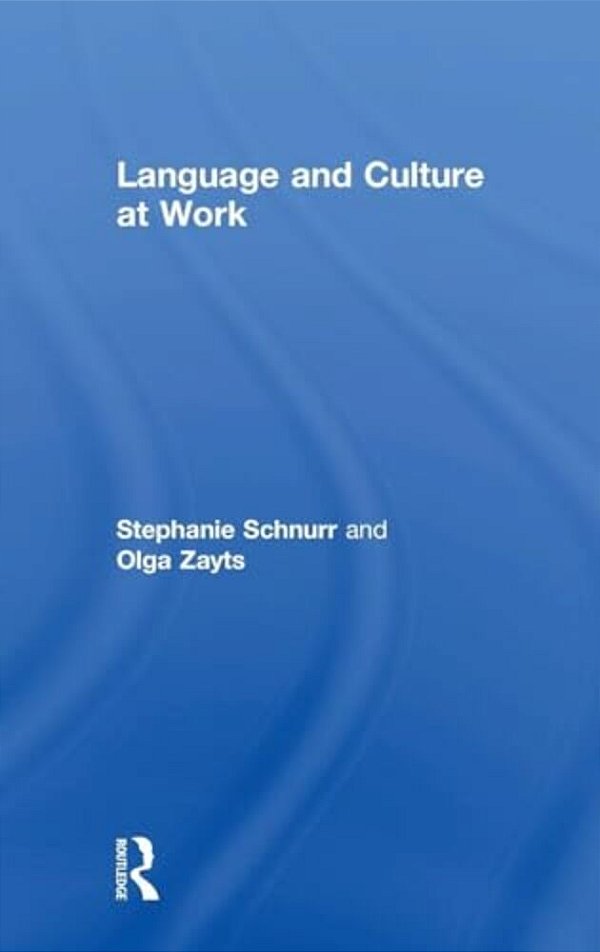 Language And Culture At Work-..
