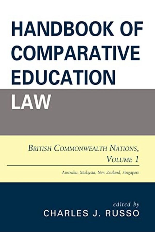 Handbook Of Comparative Education Law: British Commonwealth Nations-..