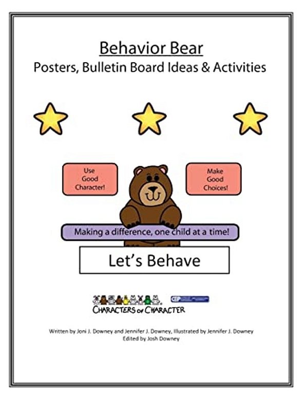 Behavior Bear Posters And Bulletin Board Ideas And Activities-..