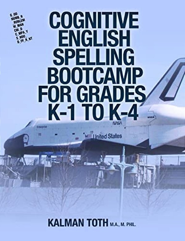 Cognitive English Spelling Bootcamp For Grades K-1 To K-4-..