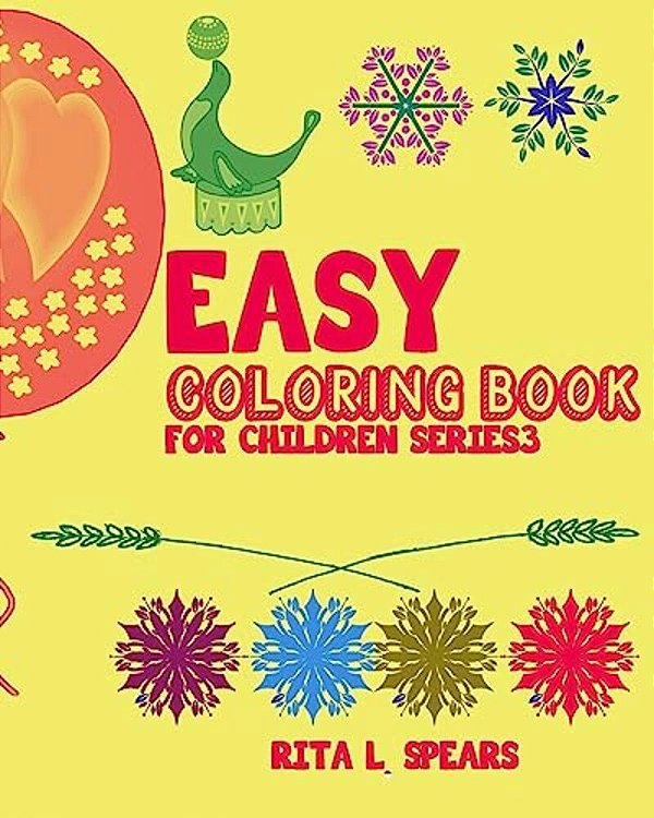 Easy Coloring Book For Children Series3-..