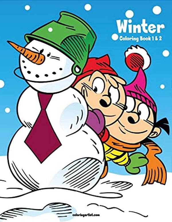 Winter Coloring Book 1 & 2-..