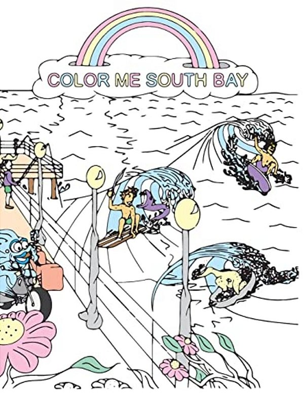 Color Me South Bay: Coloring Book-..