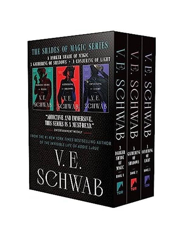 Shades Of Magic Trilogy Boxed Set: A Darker Shade Of Magic, A Gathering Of Shadows, A Conjuring Of Light-..