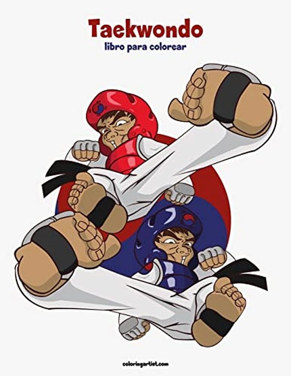 Taekwondo Libro Para Colorear 1-..