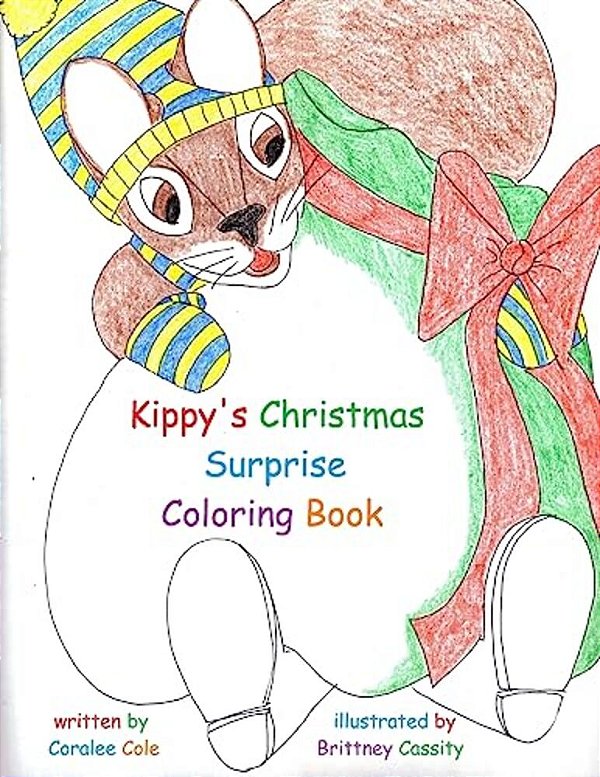 Kippy's Christmas Surprise Coloring Book-..