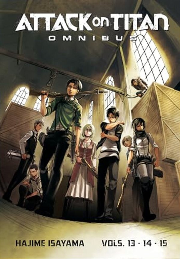 Attack On Titan Omnibus 5 (Vol. 13-15)-..