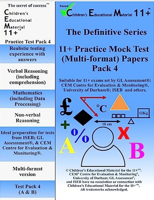 11+ Practice Mock Pack 4-..
