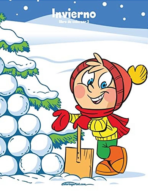 Invierno Libro De Colorear 3-..