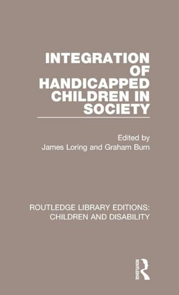 Integration Of Handicapped Children In Society-..