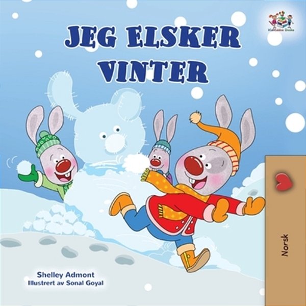 I Love Winter (Norwegian Book For Kids)-..