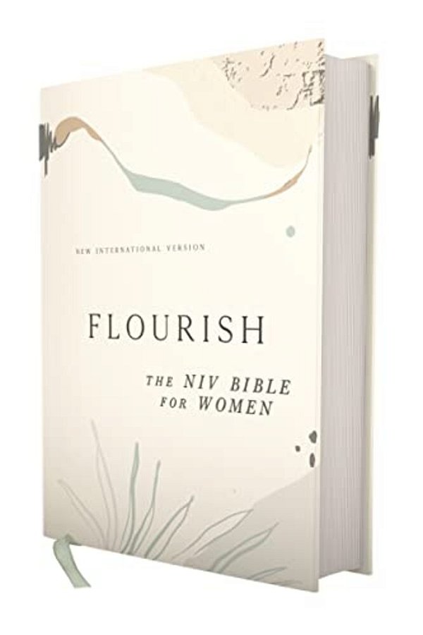 Flourish: The Niv Bible For Women, Hardcover, Multi-Color/Cream, Comfort Print-..