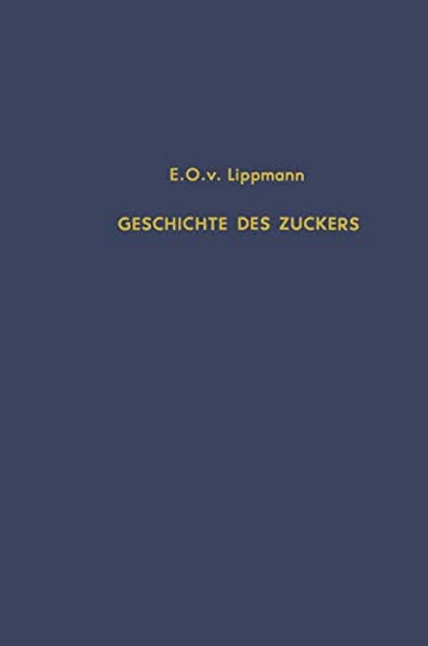 Geschichte Des Zuckers-..