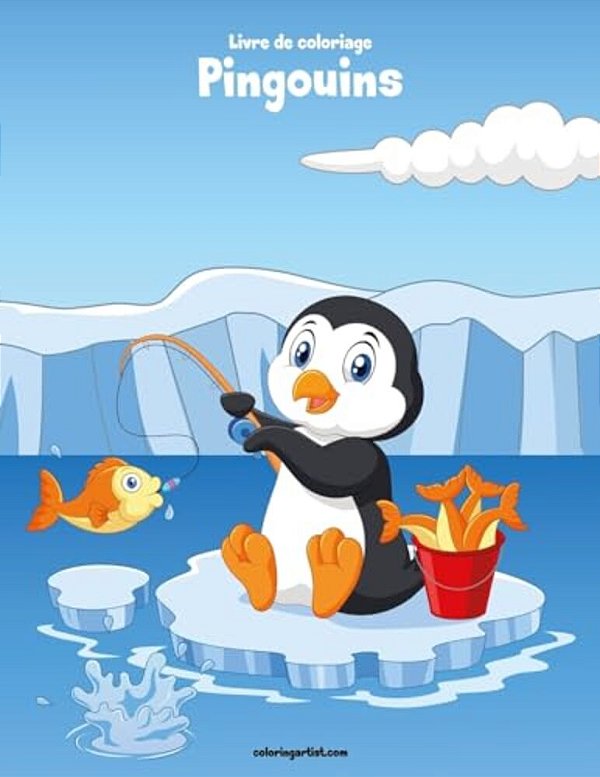 Livre De Coloriage Pingouins 1-..