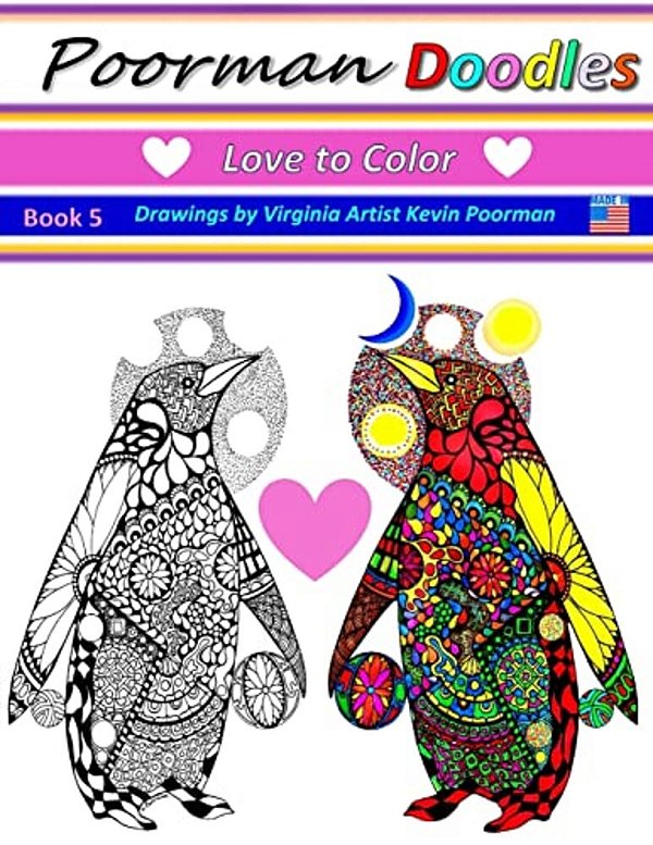 Poorman Doodles 5: Love To Color-..