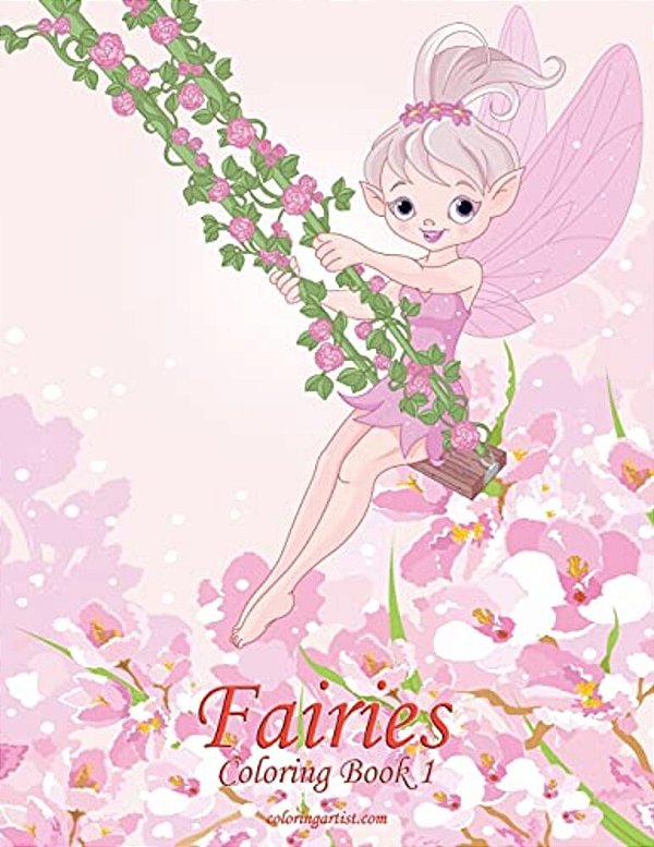 Fairies Coloring Book 1-..