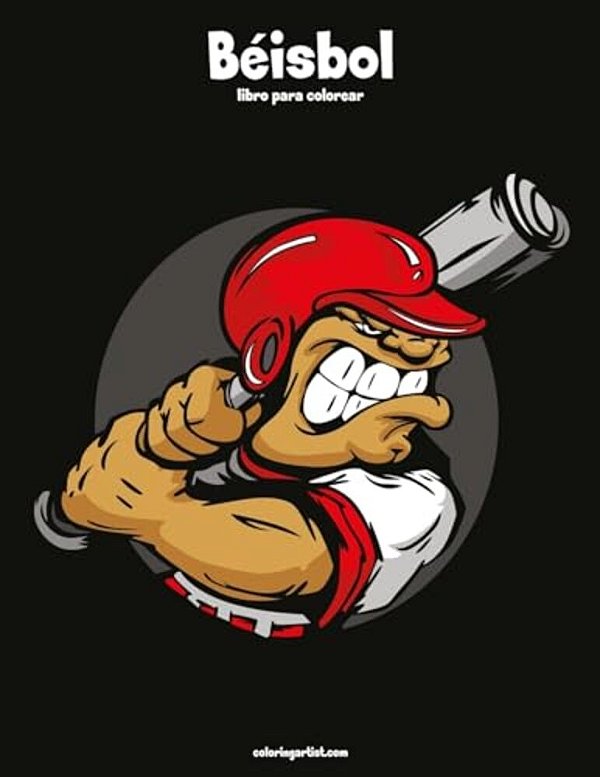 Béisbol Libro Para Colorear 1-..