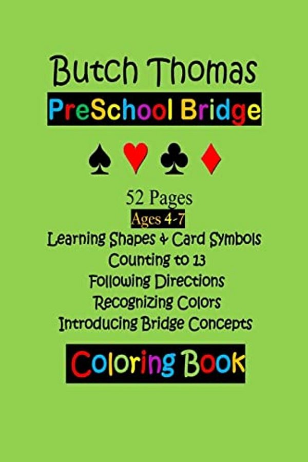 Pre-School Bridge Coloring Book-..