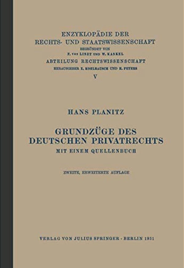 Grundzüge Des Deutschen Privatrechts: Mit Einem Quellenbuch-..