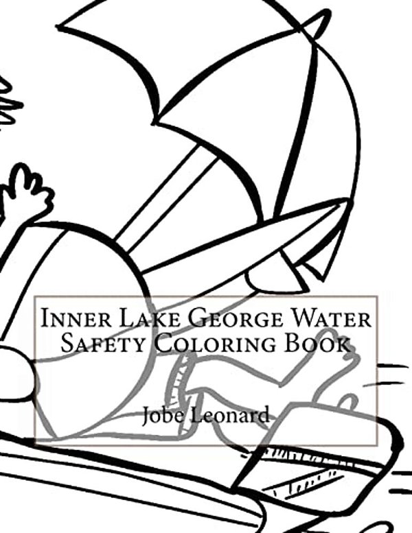 Inner Lake George Water Safety Coloring Book-..