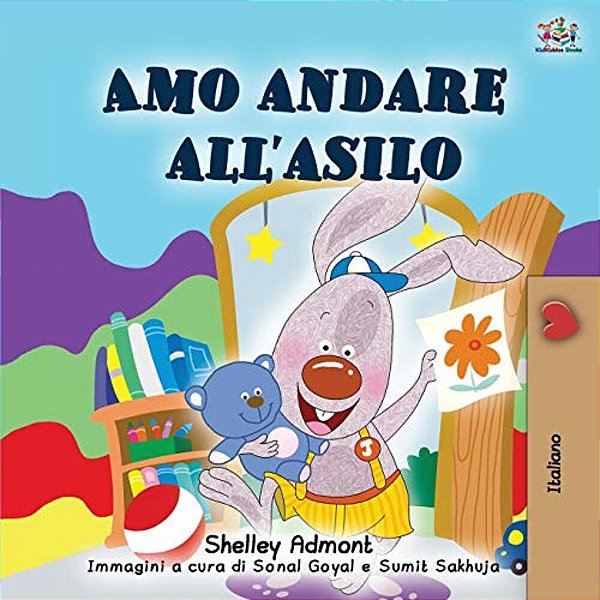 I Love To Go To Daycare (Italian Book For Kids)-..